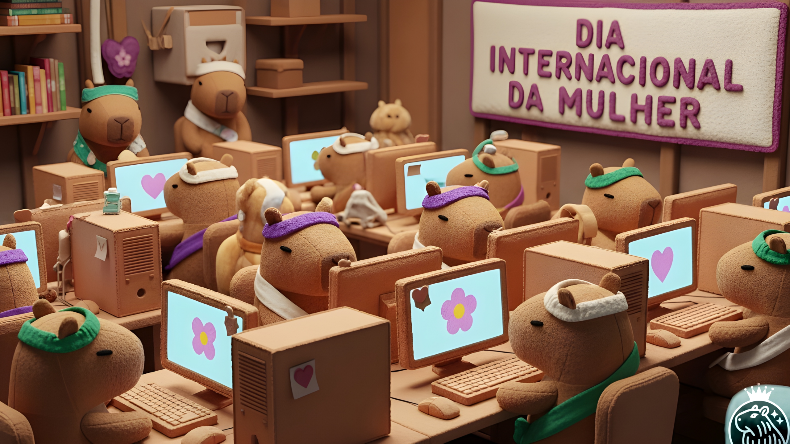 GG WP para as nossas Capivaras, hoje e todos os dias!
