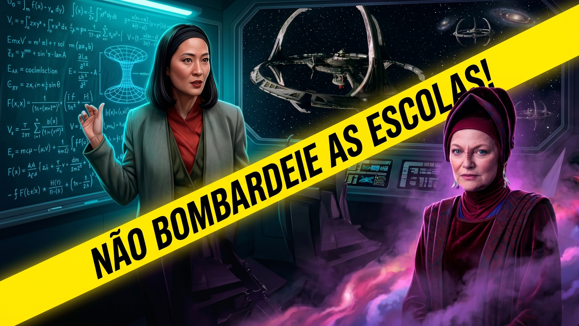 Não bombardeie as escolas!